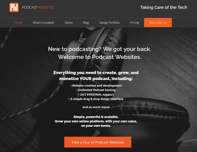 Podcast Websites Podcast Hosting Site