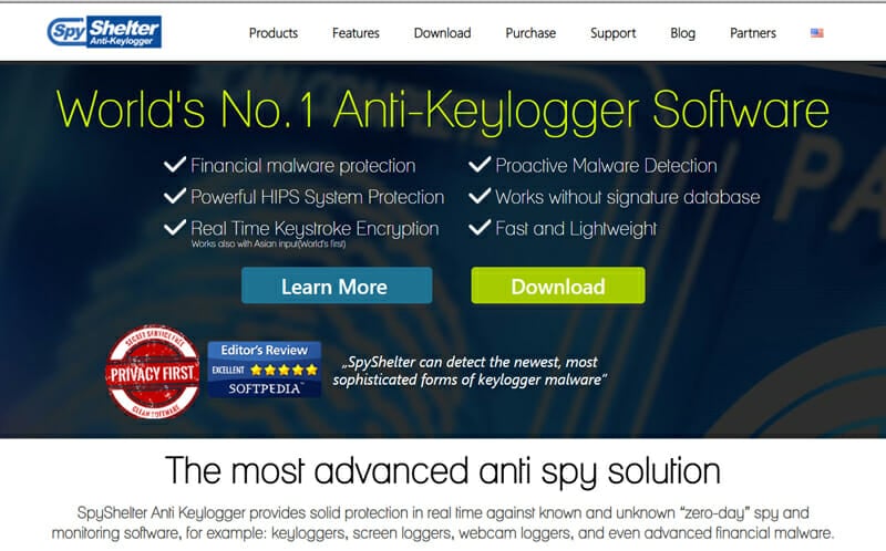 Spyshelter Best Spyware Removal Software for Preventing Keylogging.