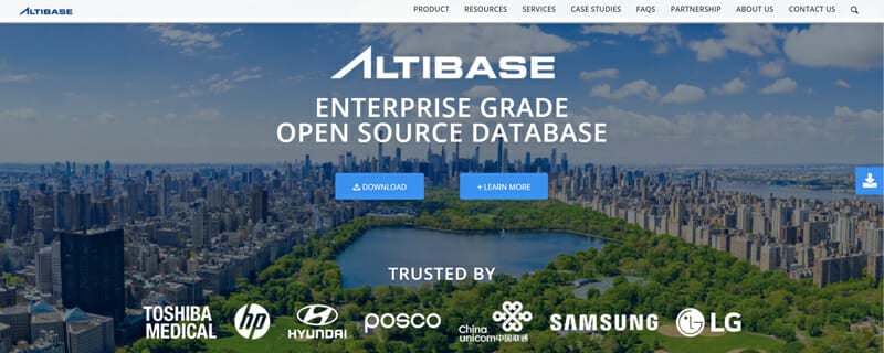 Altibase A Fast Processing, Hybrid Database Management System for SQL Databases.