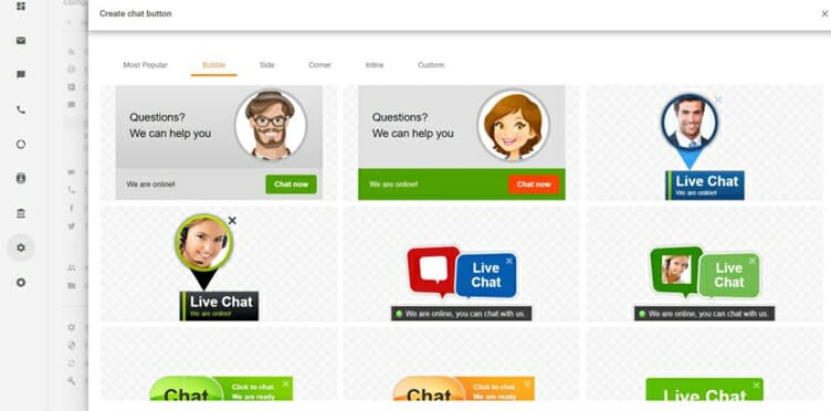 liveagent chat feature