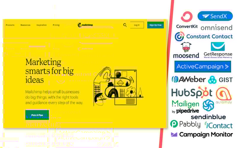 mailchimp alternatives
