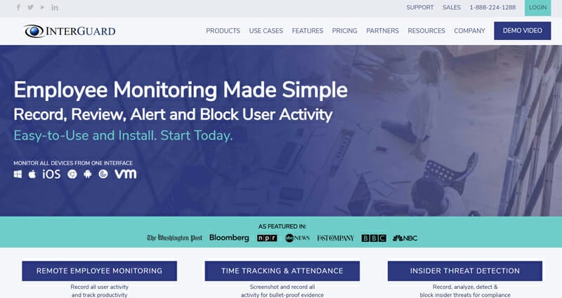 InterGuard is the best for Remote Teams and Productivity Analysis
