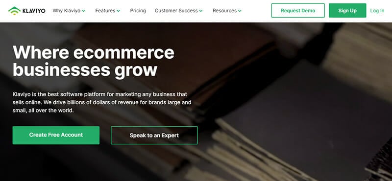 Klaviyo is an Email Marketing Automation Solution for Ecommerce Businesses