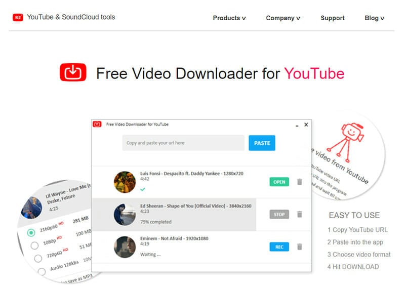 Free video downloader for YouTube is the Best Youtube MP3 converter with a variety of third party apps