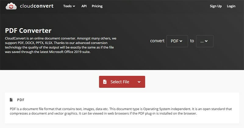 CloudConvert is the Best PDF Converter for Converting Multiple File Formats to PDF