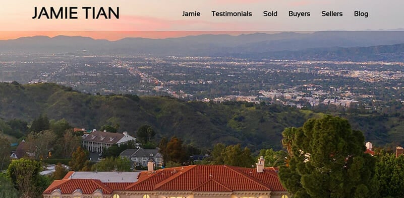 Jamie Tian is the Best home buying website with a static page layout and in depth blog