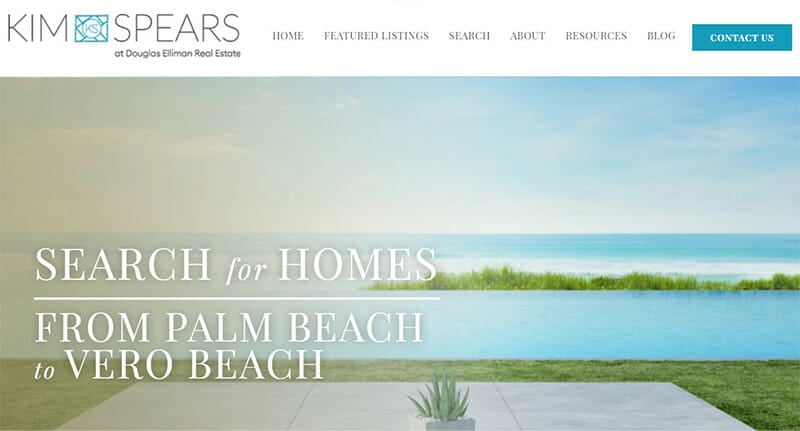 Kim Spears Group is the Top home selling website with fixed design pages and high quality photos