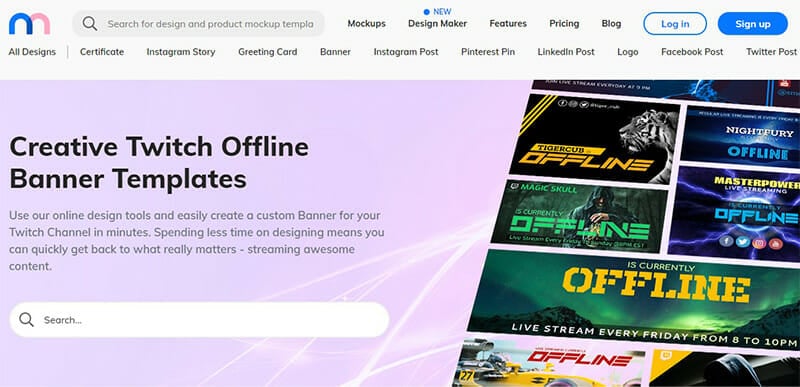 Mediamodifer is the Best Cloud based Twitch Banner Maker 