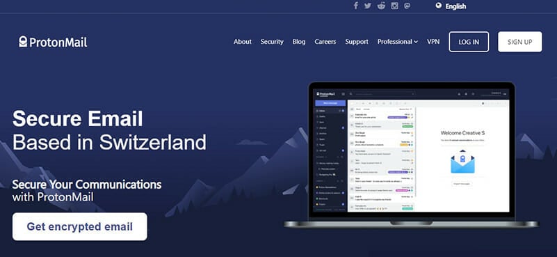 ProtonMail is the Best Overall Secure Email Service