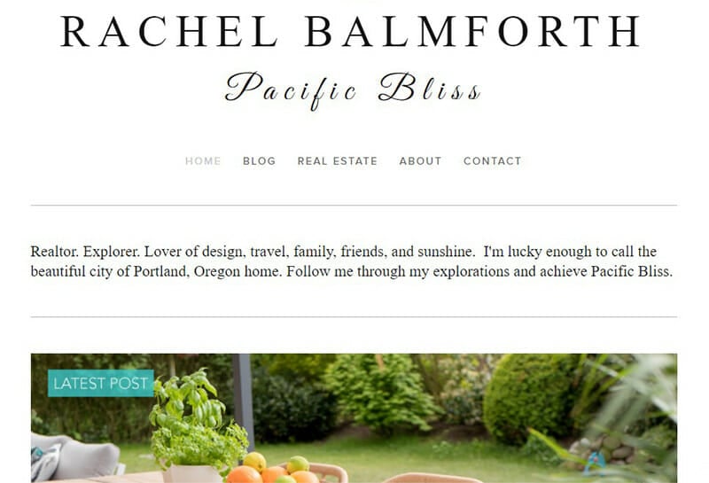 Rachel Bernhardt is the Top realtor site for an elegant design with responsive page layout