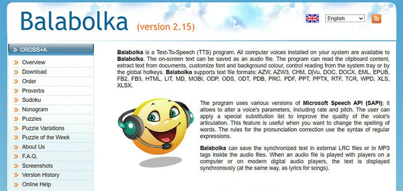 Balabolka is the Best Free Text to Speech Software