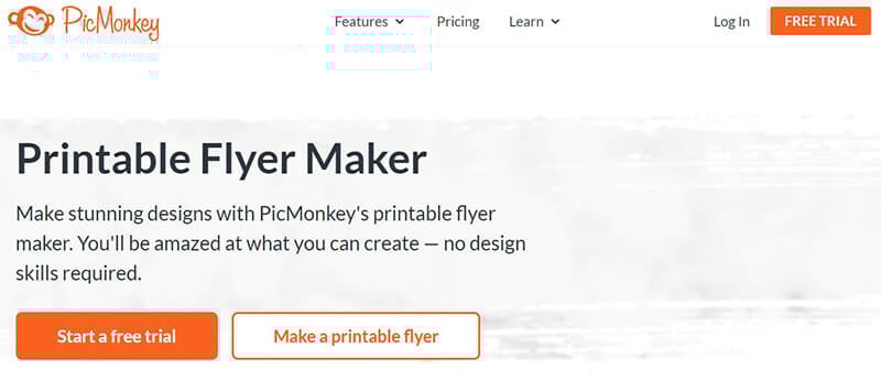 PicMonkey is the Best Graphic Design Tool for Modern and Unconventional Flyers