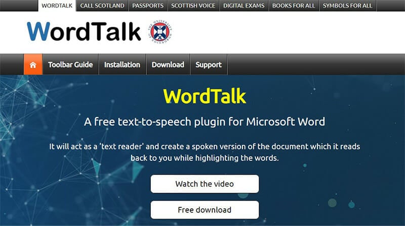 WordTalk is the Best Free Text to Speech Plugin for Microsoft Word