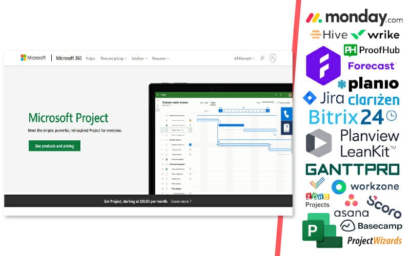 microsoft project alternatives