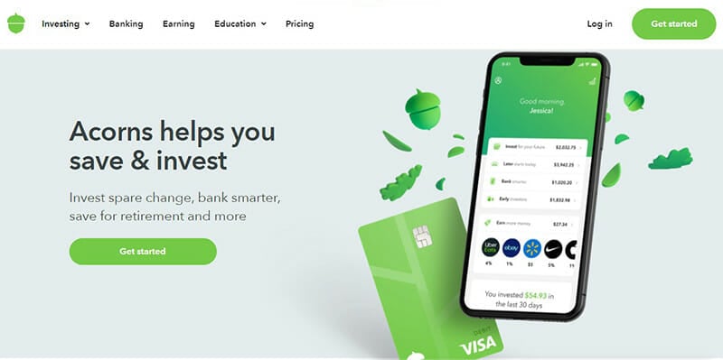 Acorns is the Best Fintech App to Invest Spare Change and Earn Rewards