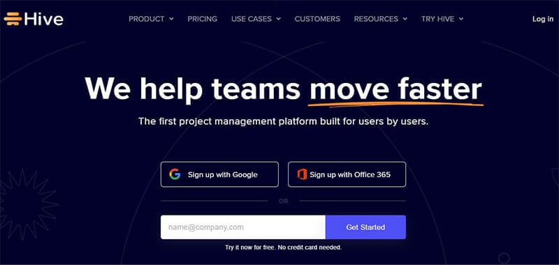 Hive is the World's First Democratic Project Management Software, Best for Team Optimization