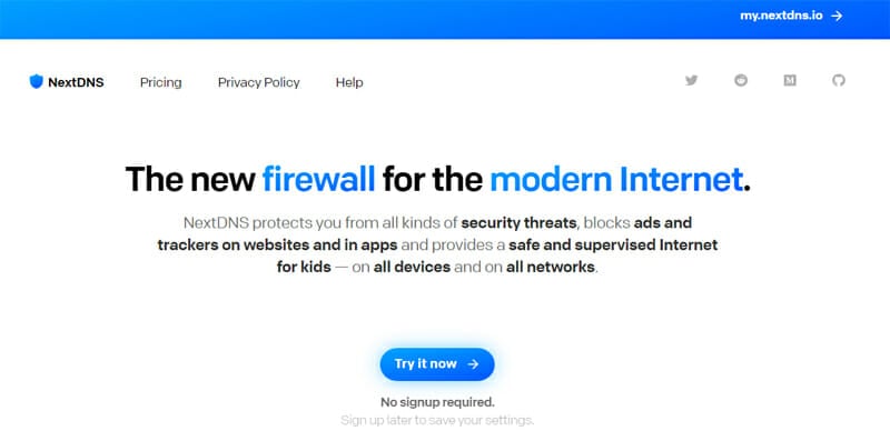 NextDNS is the Best Free Public DNS with an Easy to Use Interface