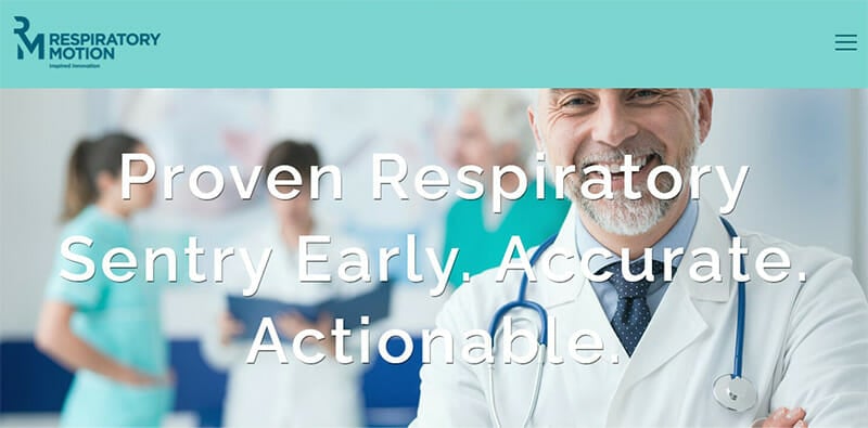 Respiratory Motion is a Squarespace Website With a Well Detailed Information of Those Behind The Organization