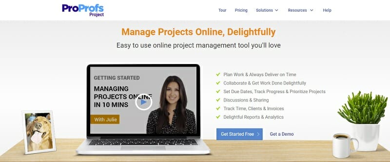 ProProfs Intuitive Online Project Management App For Simple Task Management