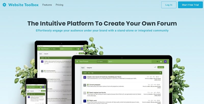 Wesite Toolbox - The intuitive Platform to Create your own forum