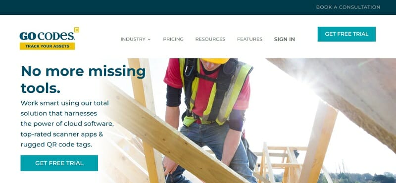 GoCodes - No more missing tools
