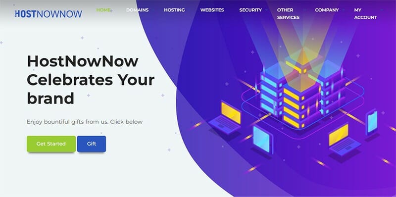 HostNowNow- Celebrates Your brand