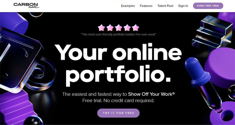 Carbonmade- Your online portfolio