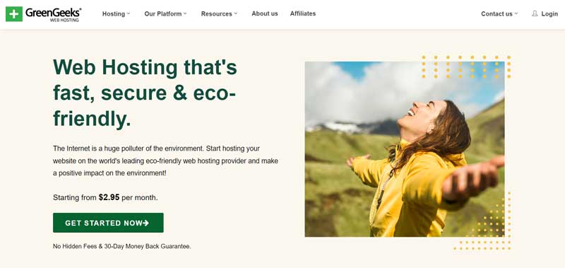 GreenGeeks-Web Hosting that's fast, secure & eco-friendly