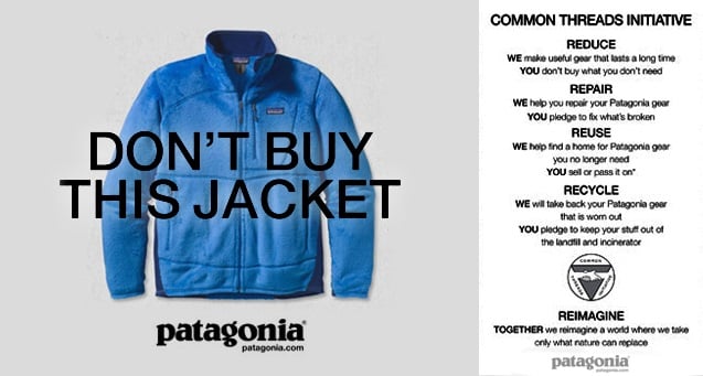 Patagonia - Don't buy this jacket