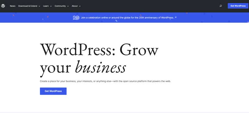 WordPress.org-Grow your business