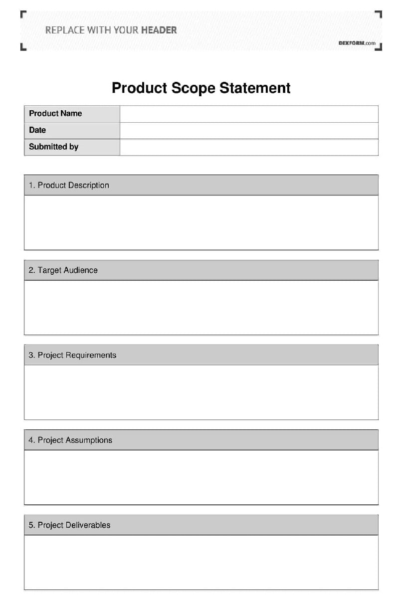Project Scope Statement