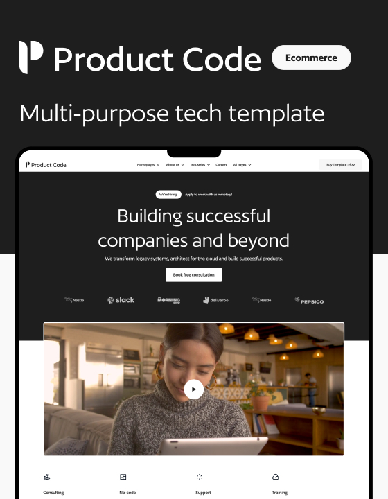 Web Development Website Templates