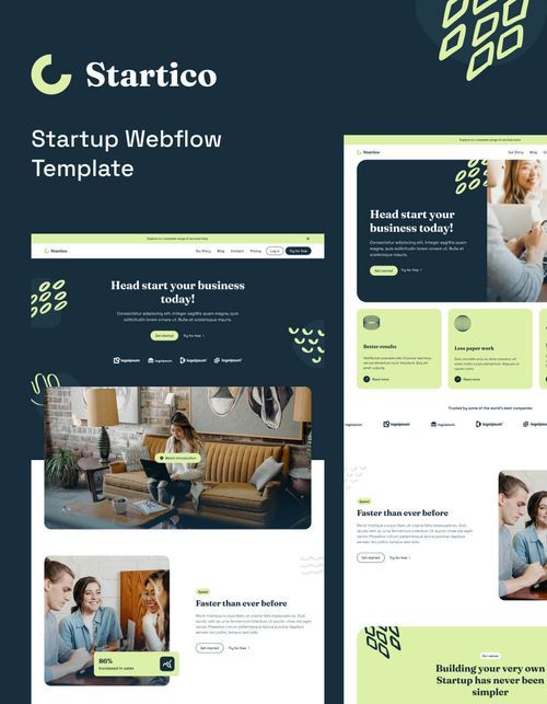 Startup Website Templates