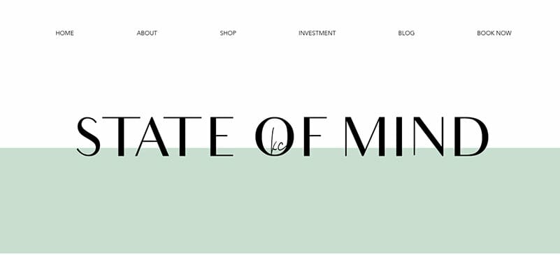 10. State of Mind - Therapist Website Example