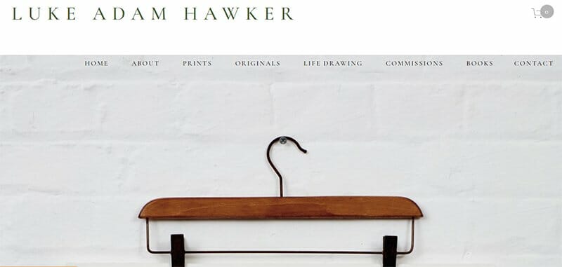 12. Luke Adam Hawker - Illustrator Portfolio Example