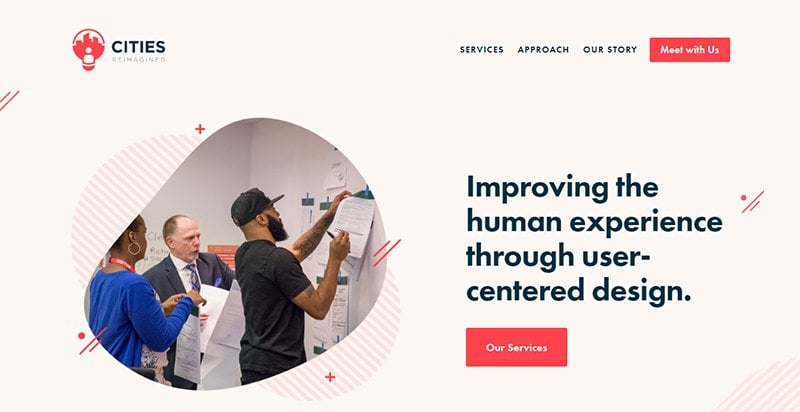 17. Cities Reimagined - Consulting Website Example