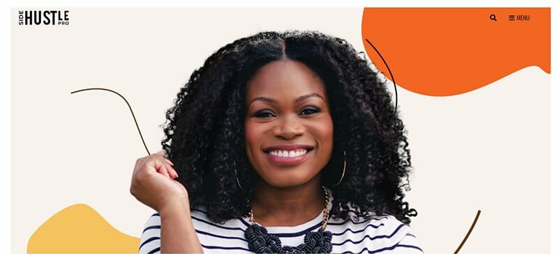 20. Side Hustle Pro - Podcast Website Example