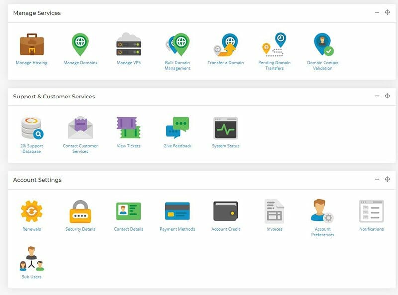 20i - Manage Service user Interface