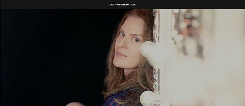 30. Laura Meakin - Actor Website Example