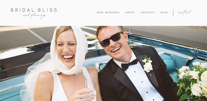 5. Bridal Bliss - Wedding Planner Websites