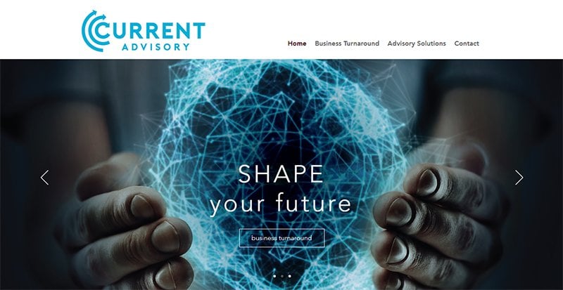 8. Current Advisory - Consulting Website Example