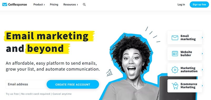 GetResponse - Email marketing and beyond