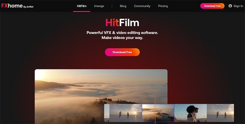 Hitfilm Express - Powerful VFX & video editing software, Make videos your way