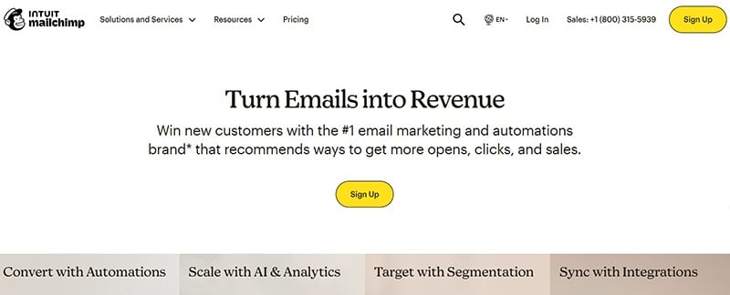 Mailchimp - Turn Emails into Revenue