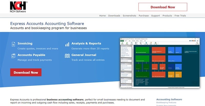 NCH - Express Accounts Accounting Software