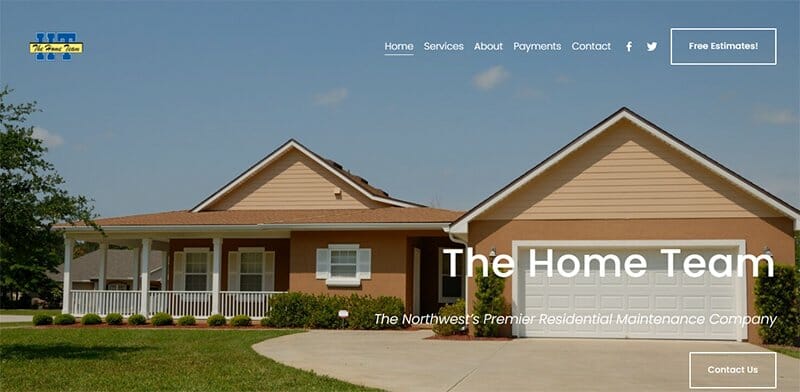 10. Mark Of Interiors - Handyman Website Example