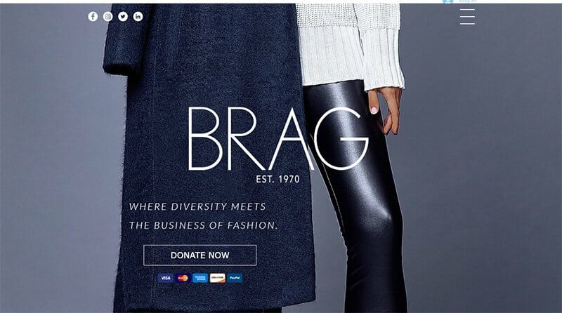 15. Brag - Charity Website Example