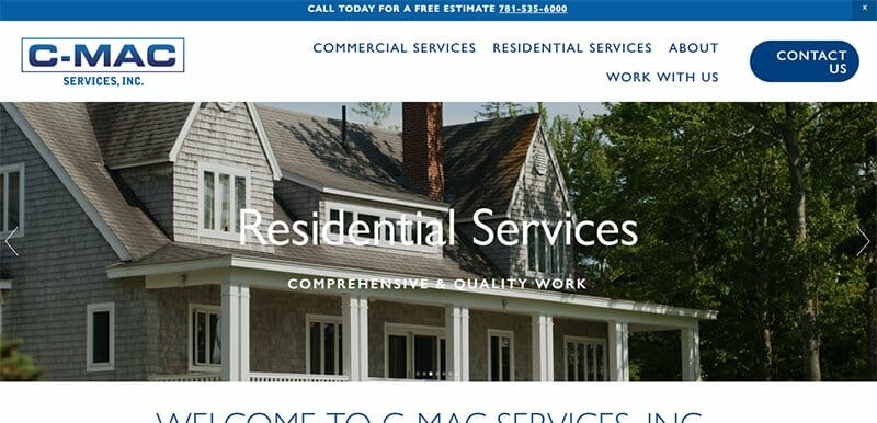 24. C-MAC Services, Inc - Handyman Website Example