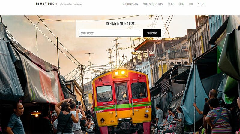 29. Demas Rusli - Portfolio Website Example