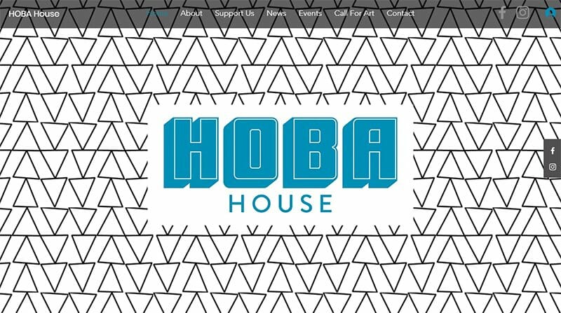 36. Hoba House - Charity Website Example